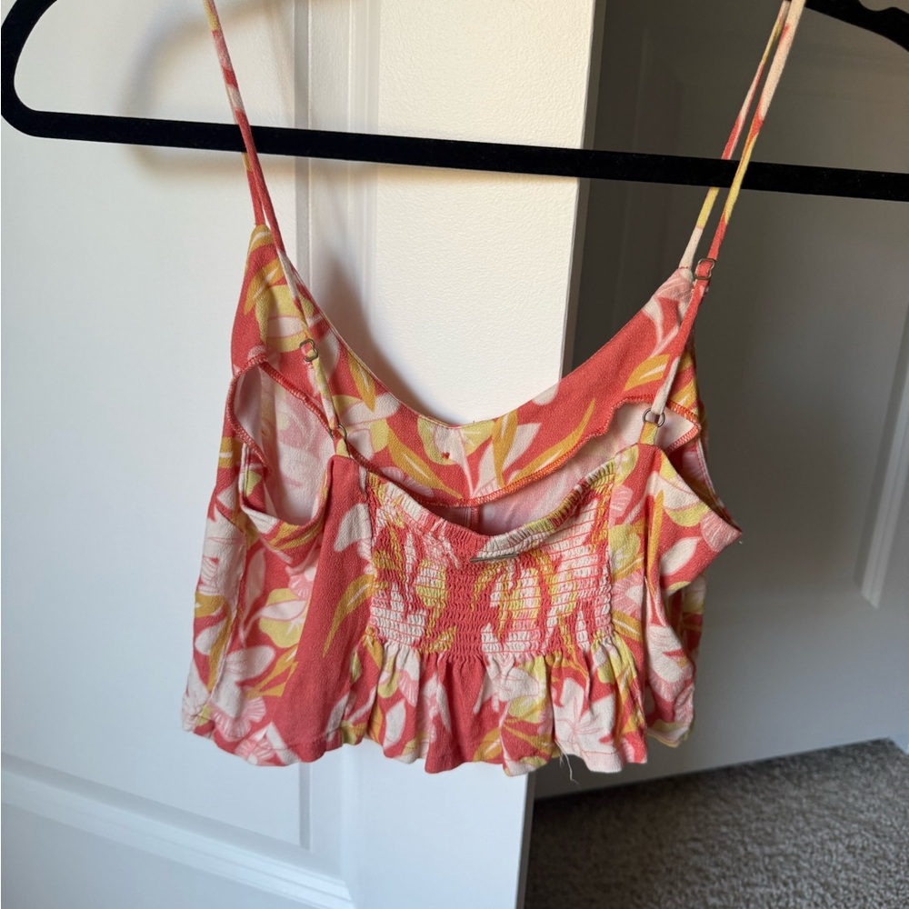 Hurley Pink and Yellow Floral Camisole - Picture 5 of 9